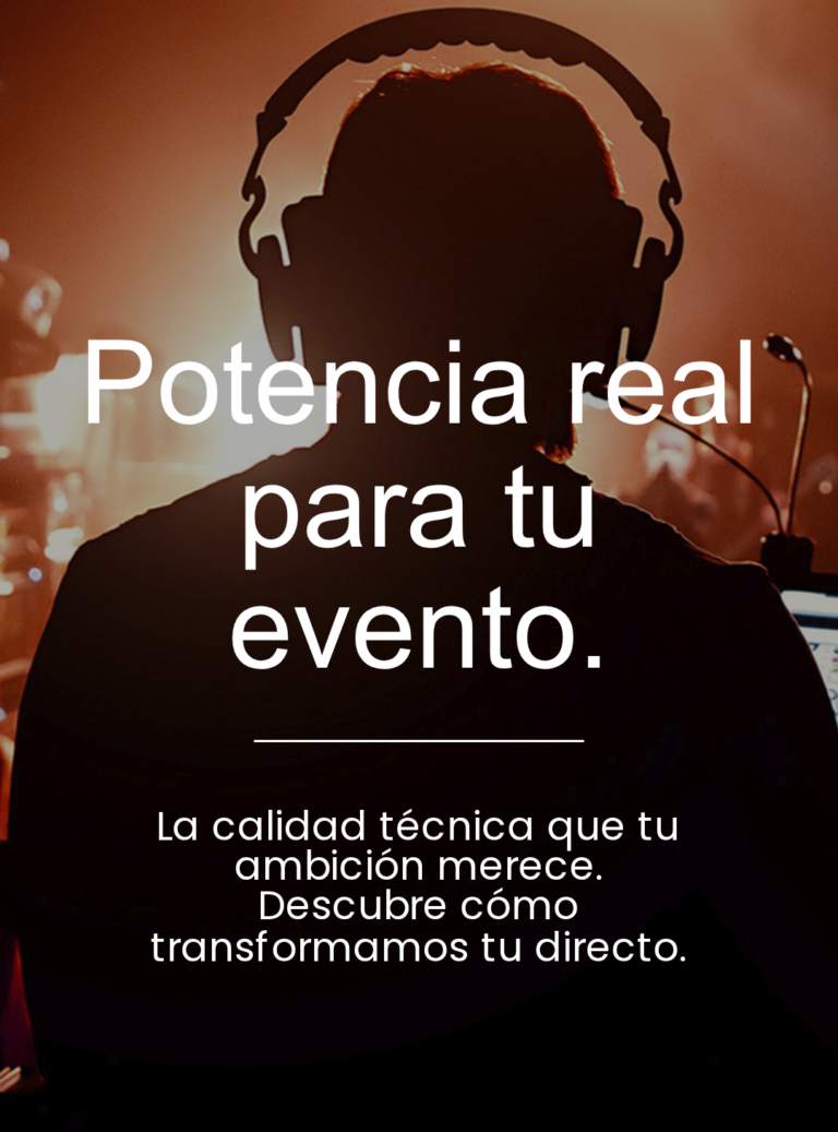 Técnico de sonido operando una consola digital durante un concierto en directo