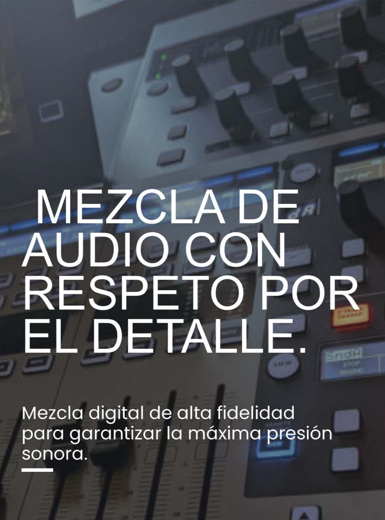 Consola Behringer WING siendo operada por un técnico de sonido durante una mezcla en directo